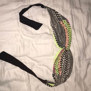 strapless bathing suit top